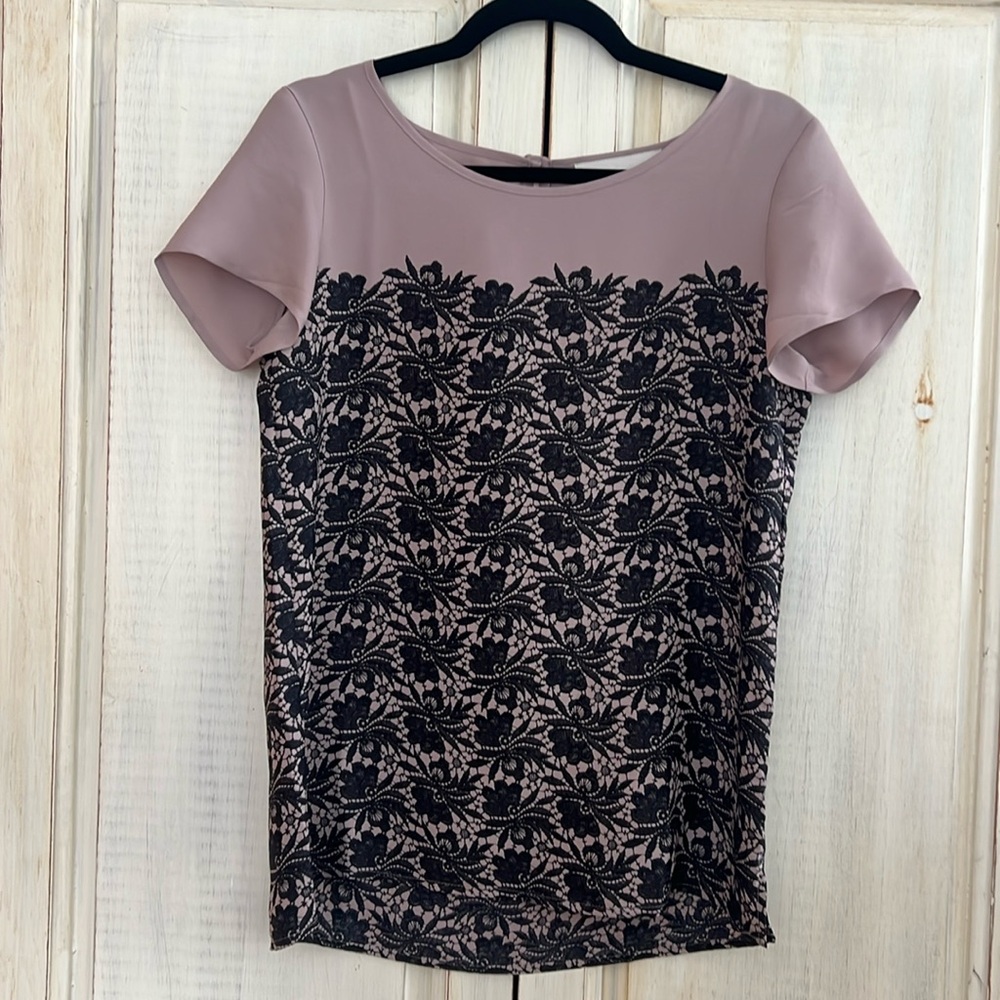Lace-look Blouse